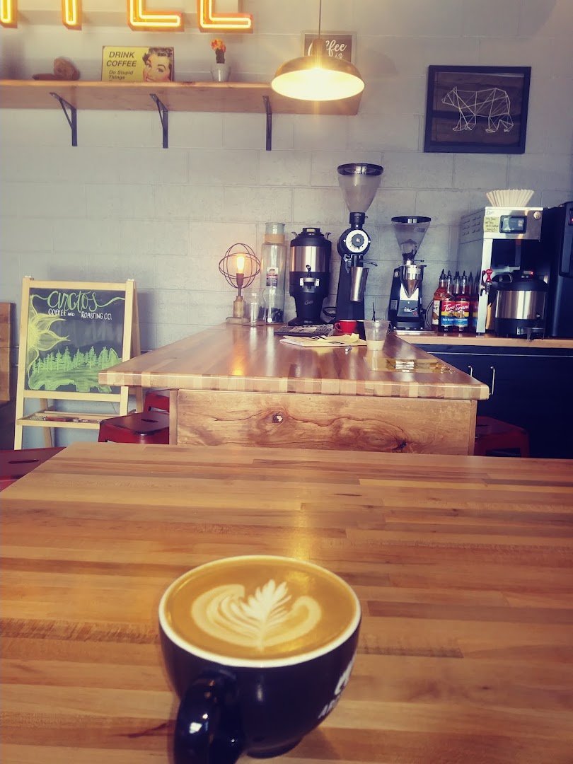 Coffee at Arctos Coffee and Roasting Co., specialty coffee shop in Spokane