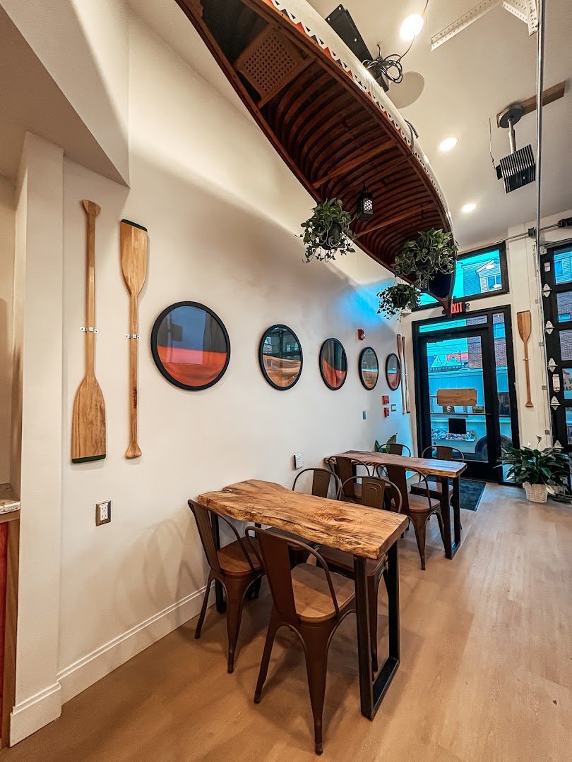 Interior of Standing Wave Coffee, specialty coffee shop in Pittsburgh