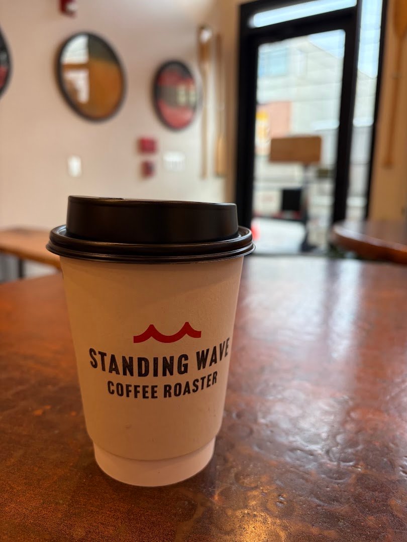 Coffee at Standing Wave Coffee, specialty coffee shop in Pittsburgh