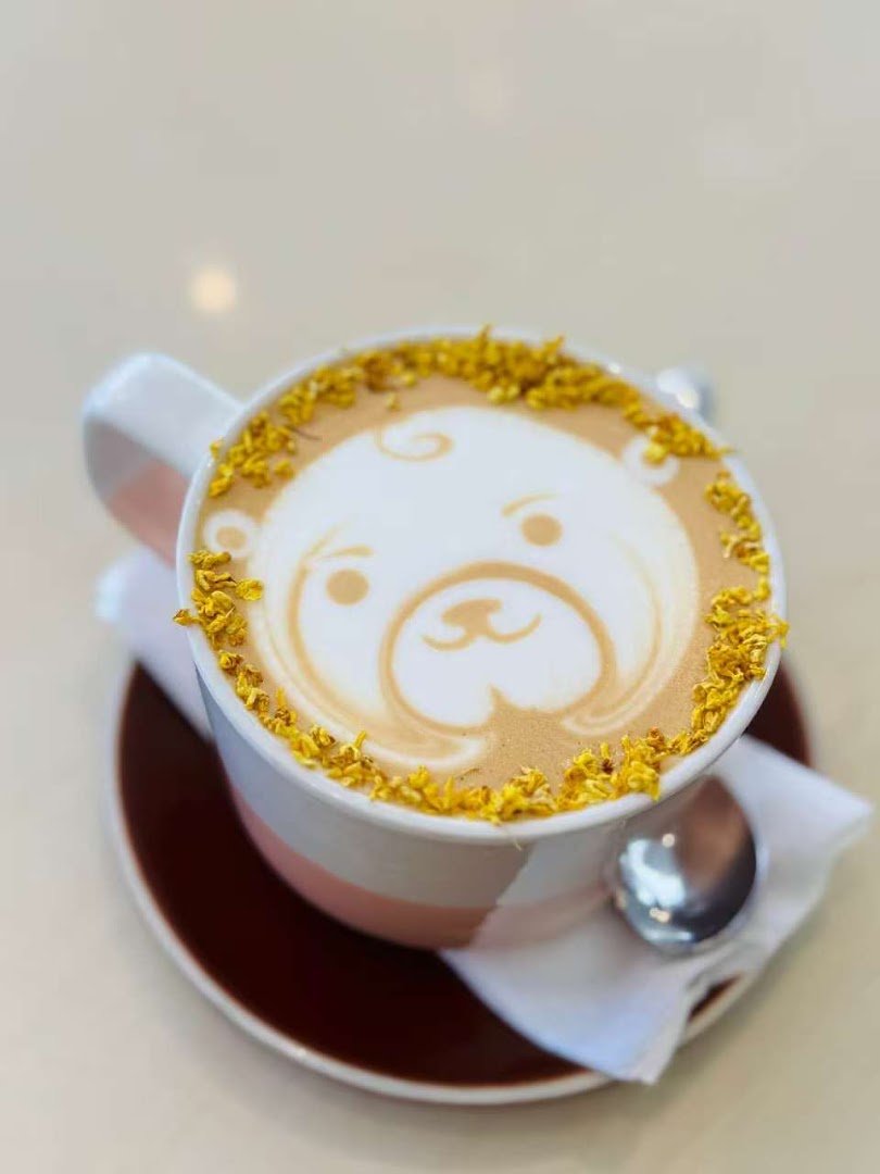 Coffee at Bambina, specialty coffee shop in Auckland