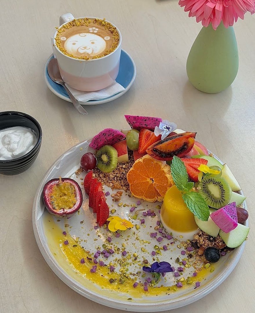 Coffee at Bambina, specialty coffee shop in Auckland