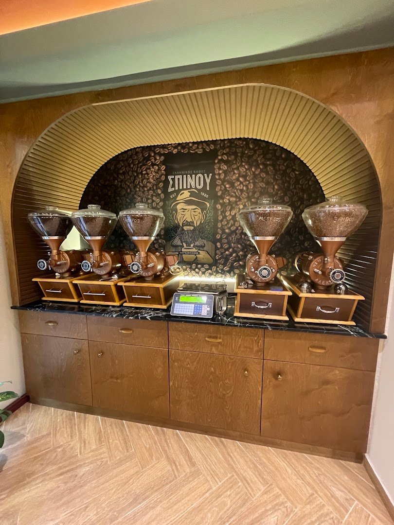 Interior of Key Largo, specialty coffee shop in Athens