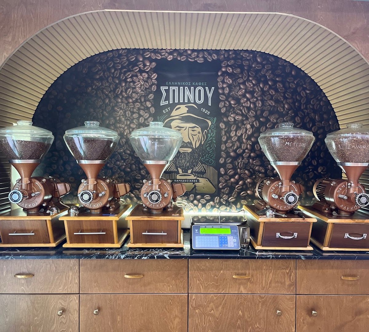 Interior of Key Largo, specialty coffee shop in Athens