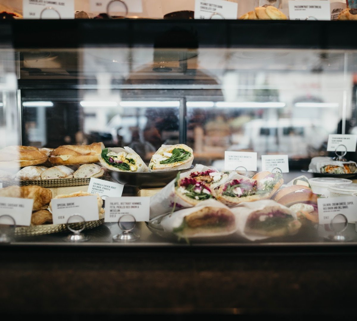 Food at Mojo, specialty coffee shop in Auckland