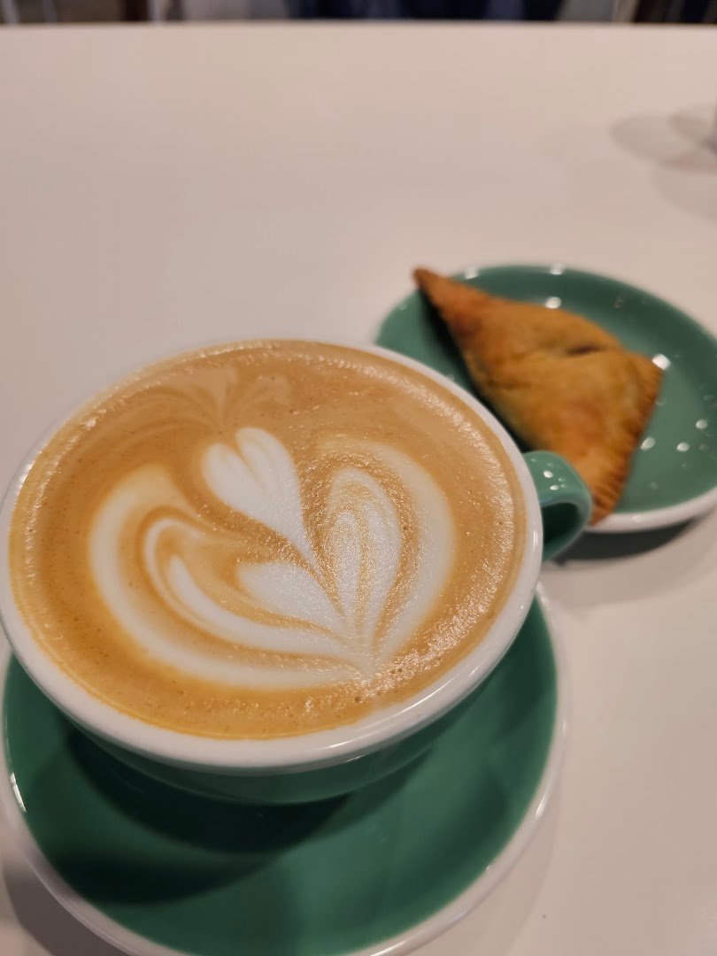 Coffee at Myrtle&Cypress Coffeehouse, specialty coffee shop in Omaha
