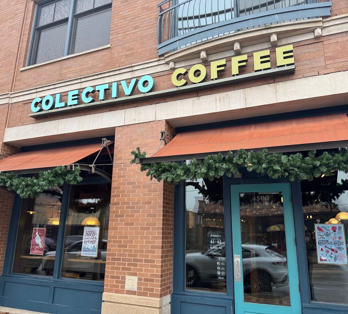 Storefront of Colectivo Coffee Shorewood, specialty coffee shop in Milwaukee