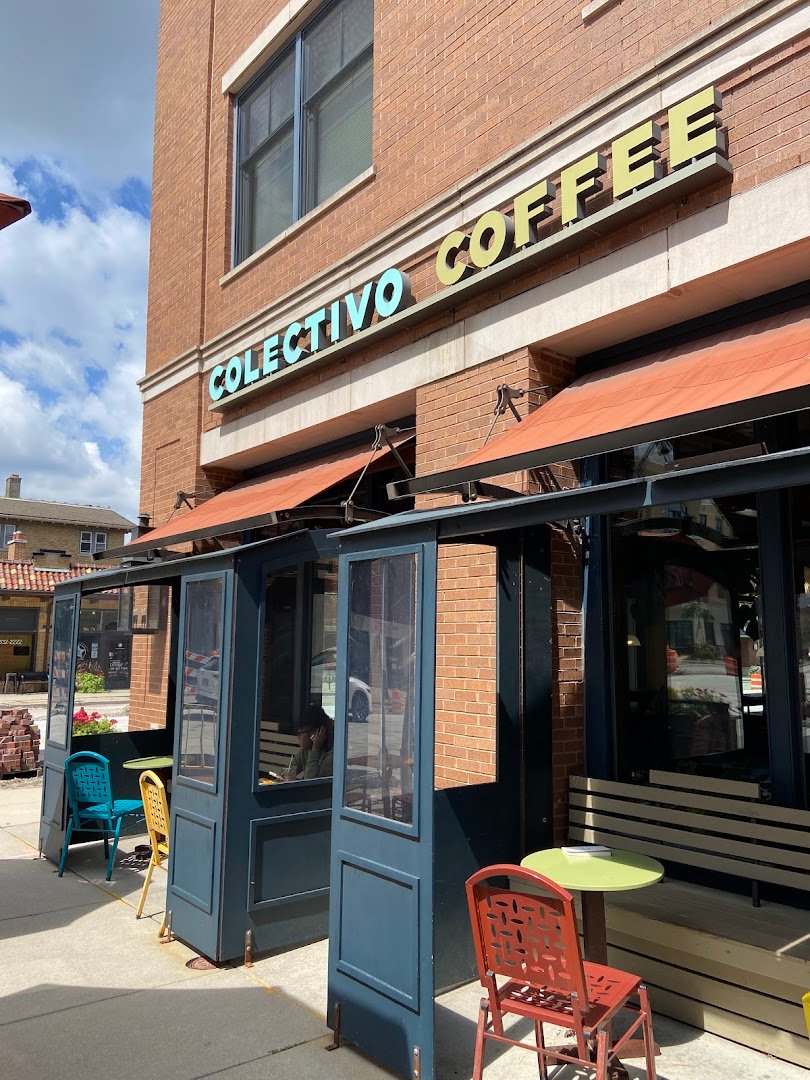 Storefront of Colectivo Coffee Shorewood, specialty coffee shop in Milwaukee