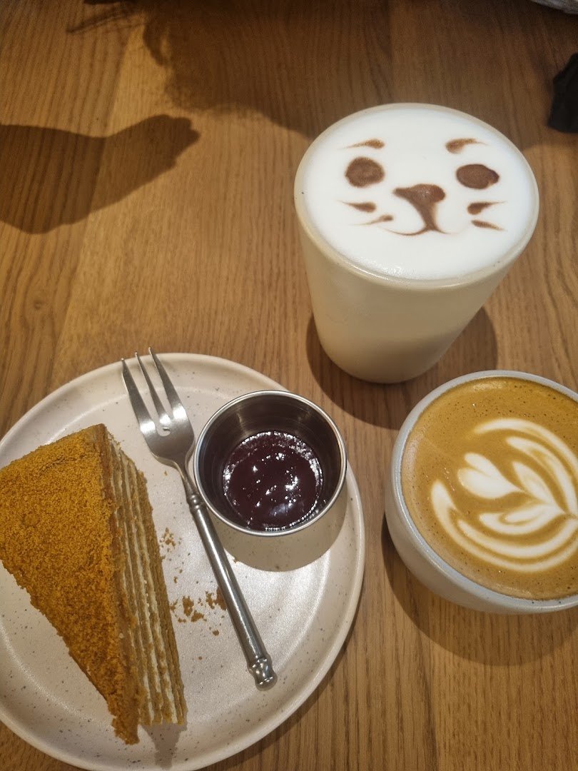Coffee at Culture Cafe, specialty coffee shop in Warsaw