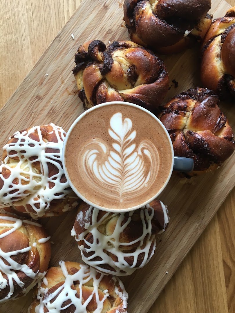 Coffee at Machina Espresso, specialty coffee shop in Edinburgh