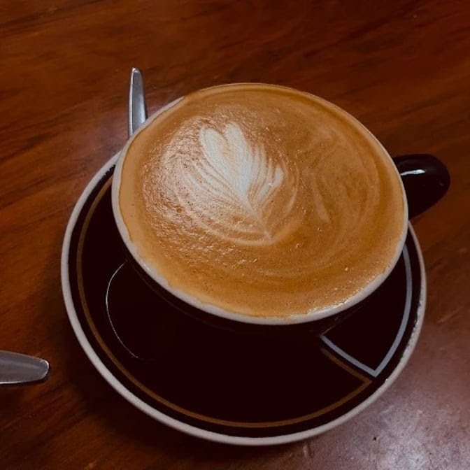 Coffee at Extra Extra Cafe, specialty coffee shop in Wellington