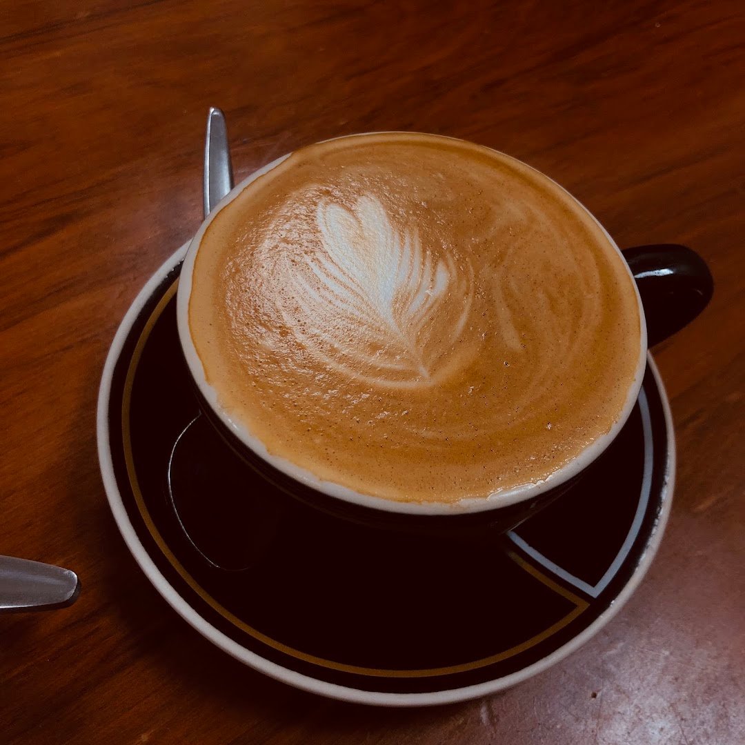 Coffee at Extra Extra Cafe, specialty coffee shop in Wellington