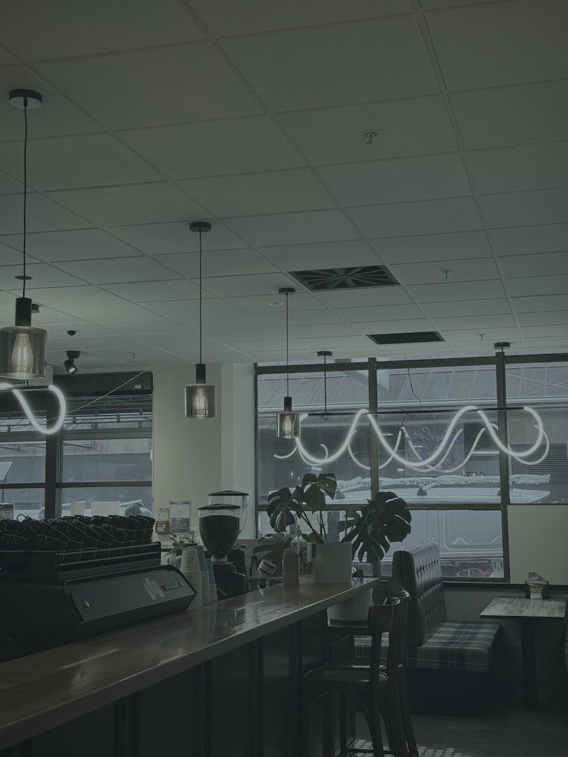 Interior of Extra Extra Cafe, specialty coffee shop in Wellington