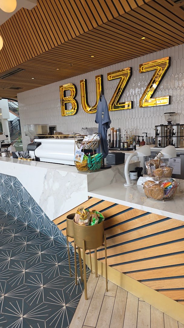 Interior of Better Buzz Coffee La Jolla, specialty coffee shop in San Diego