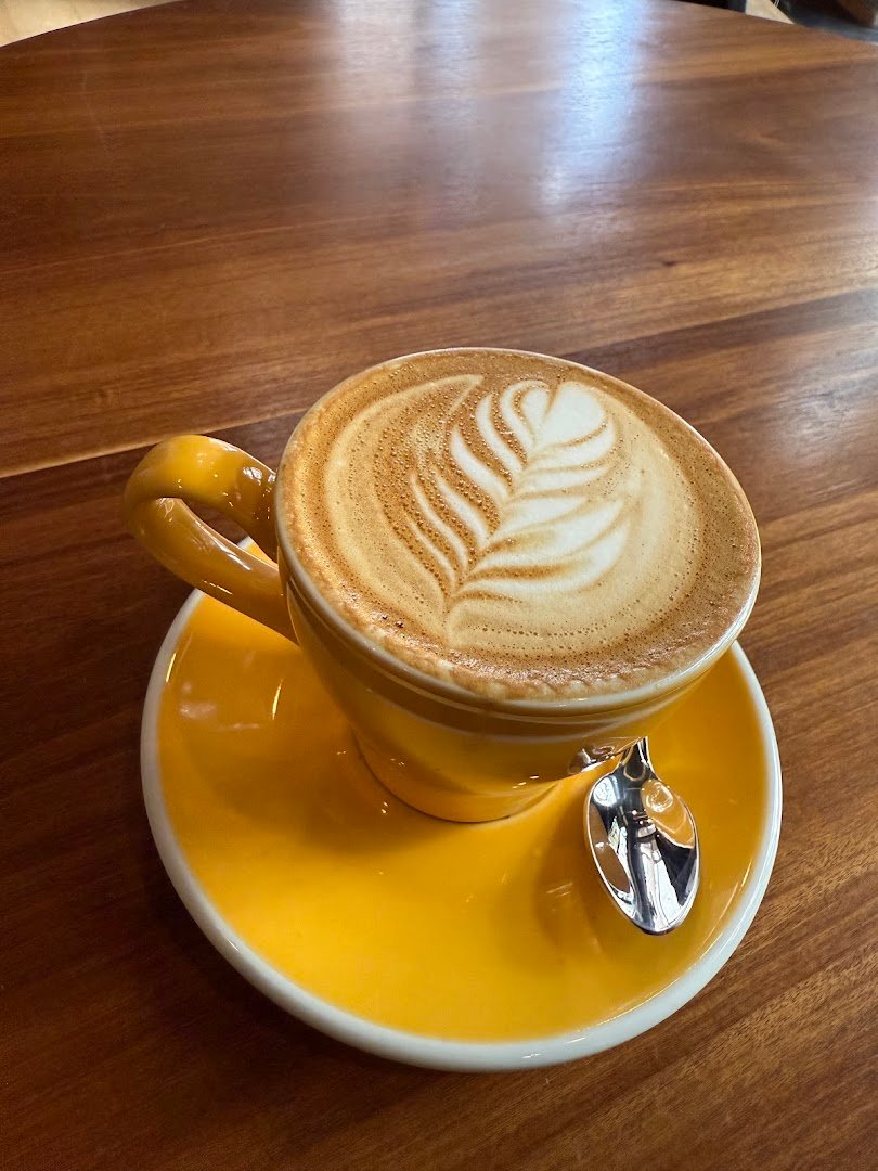 Coffee at Awaken Cafe & Roasting, specialty coffee shop in Oakland