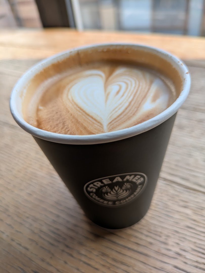 Coffee at Streamer Coffee Company Harajuku, specialty coffee shop in Tokyo