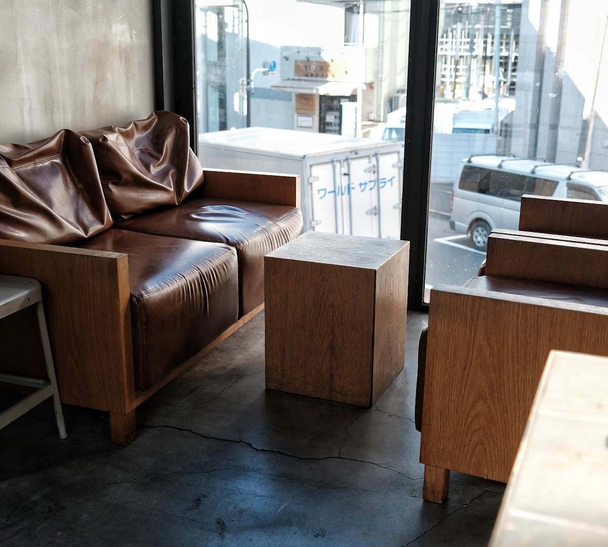 Interior of Streamer Coffee Company Harajuku, specialty coffee shop in Tokyo