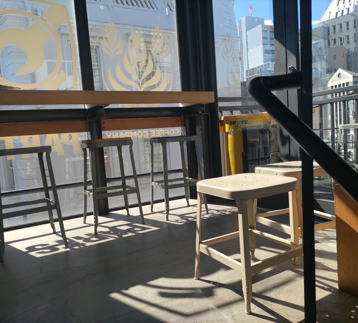 Interior of Streamer Coffee Company Harajuku, specialty coffee shop in Tokyo