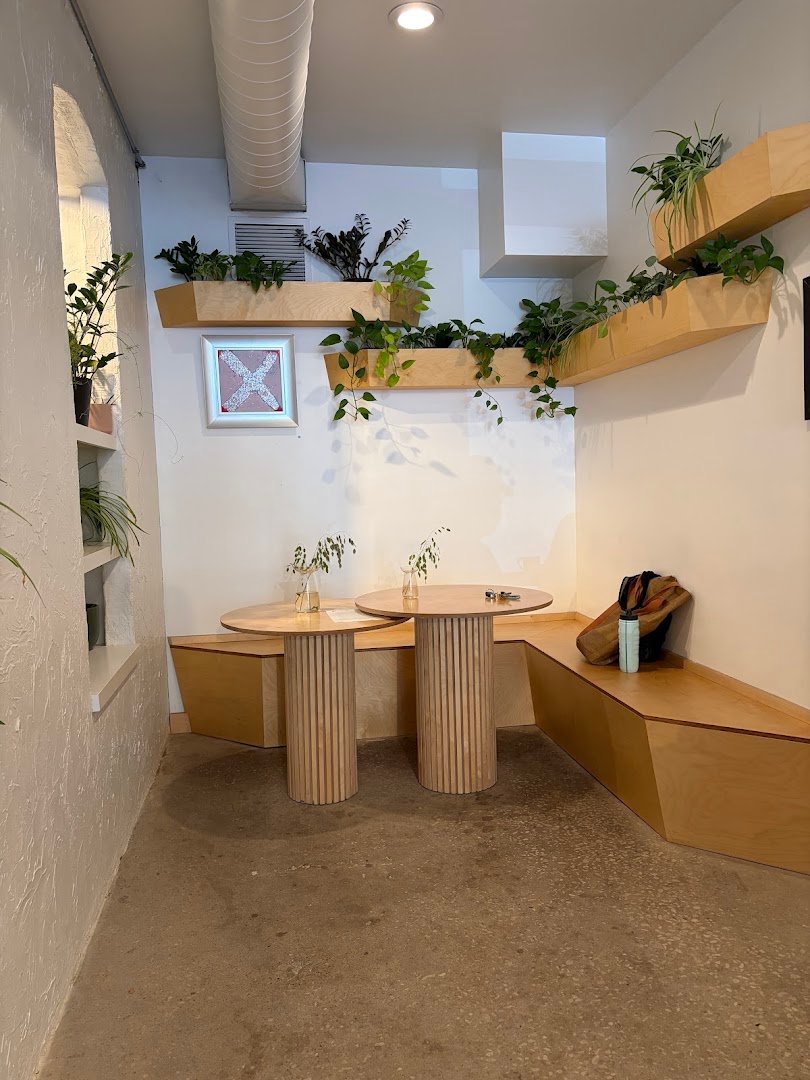 Interior of Duck Rabbit Coffee, specialty coffee shop in Cleveland