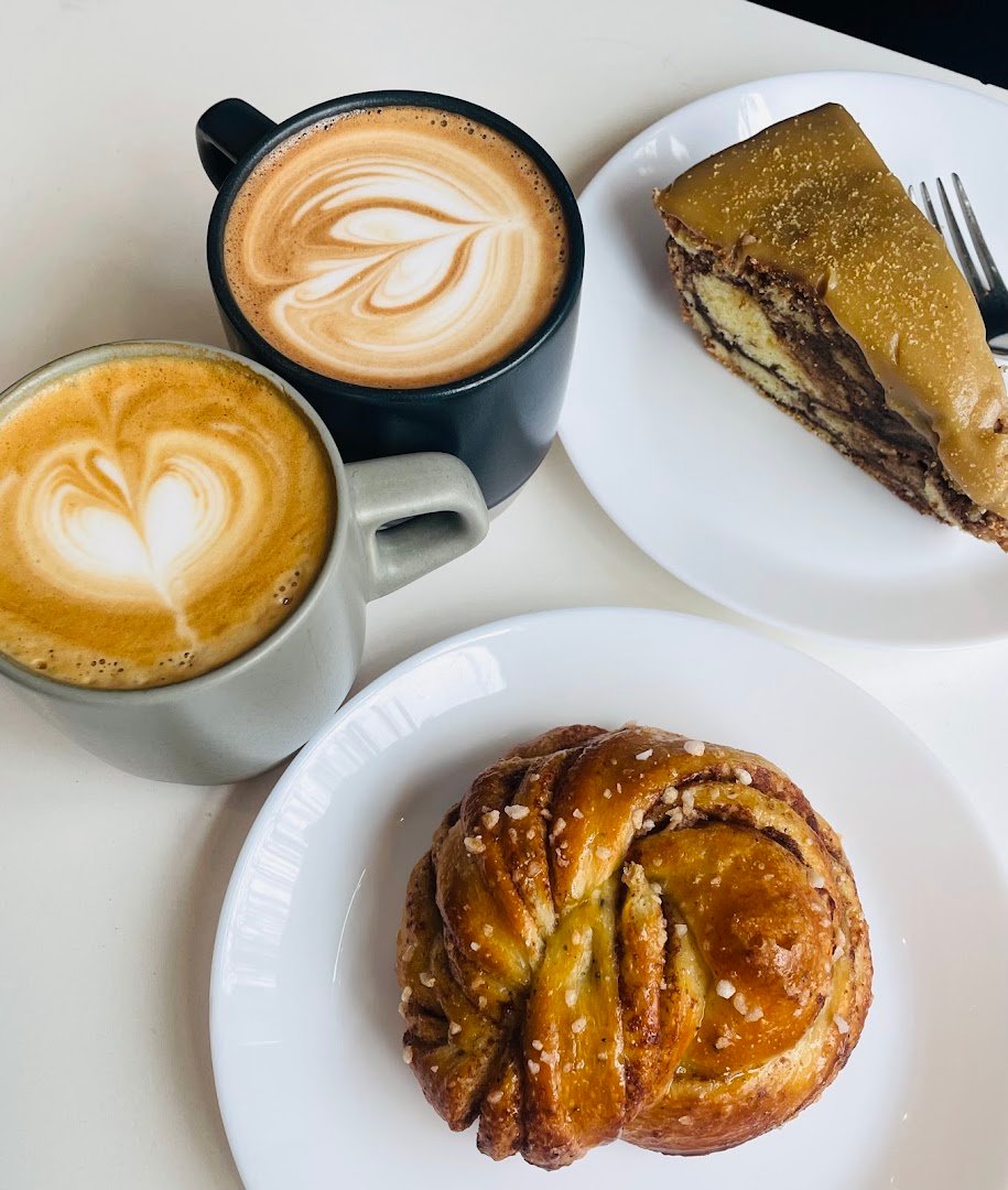 Coffee at FIKA Cafe, specialty coffee shop in Toronto