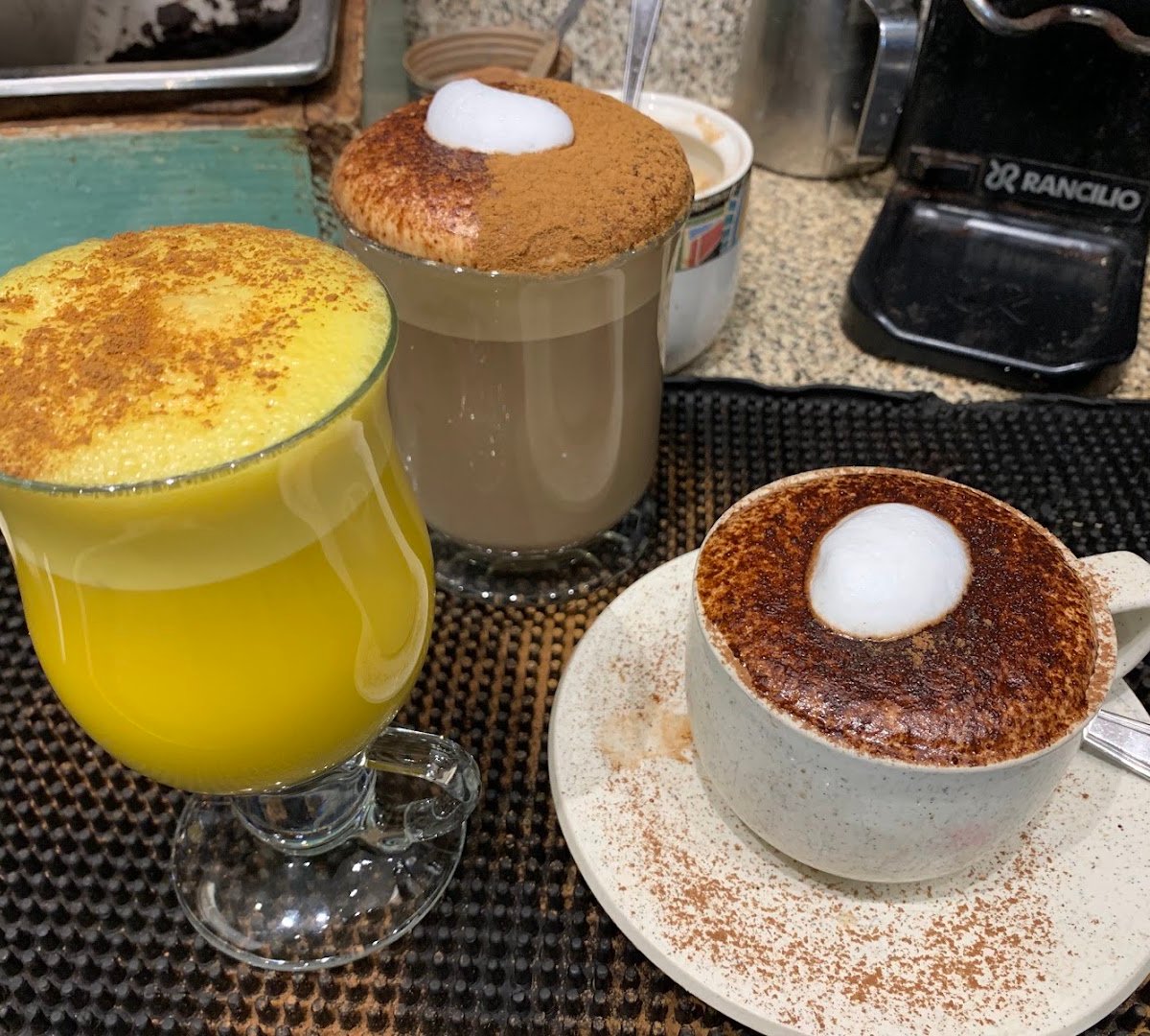 Coffee at Caffe-Bon-Ami, Inc., specialty coffee shop in Providence