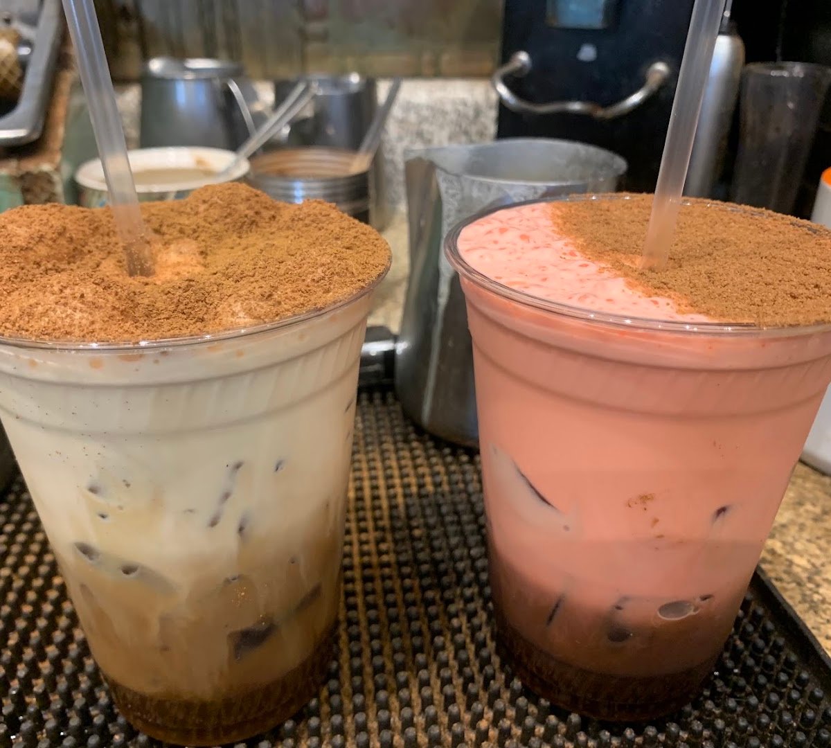 Coffee at Caffe-Bon-Ami, Inc., specialty coffee shop in Providence