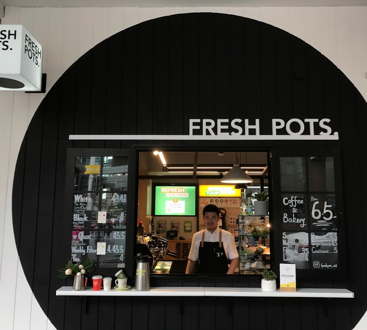 Storefront of Flight Coffee, specialty coffee shop in Auckland