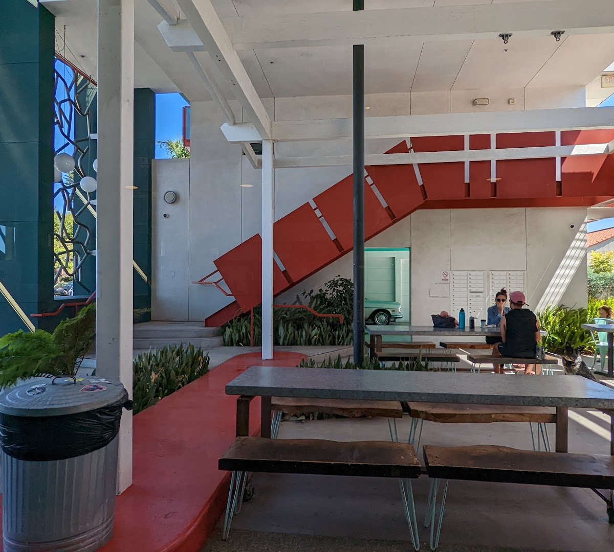 Storefront of Dark Horse Coffee Roasters., specialty coffee shop in San Diego