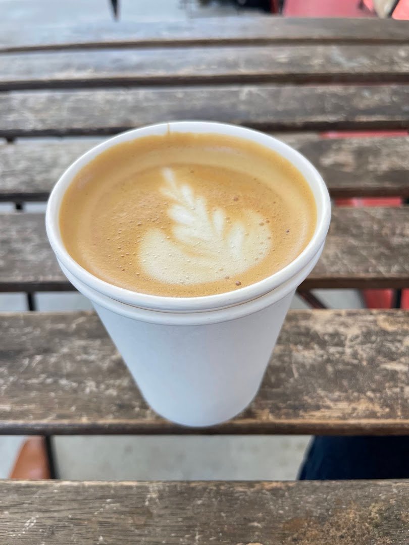 Coffee at Dark Horse Coffee Roasters., specialty coffee shop in San Diego