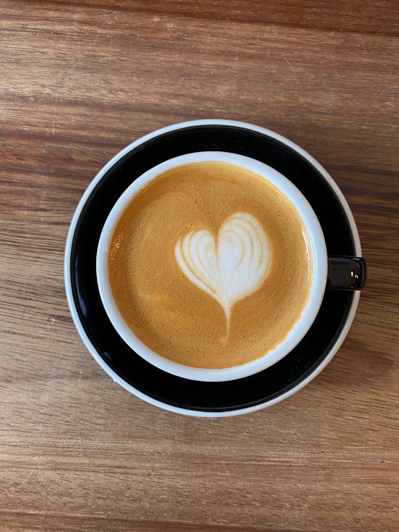 Coffee at Fortitude Coffee, specialty coffee shop in Edinburgh