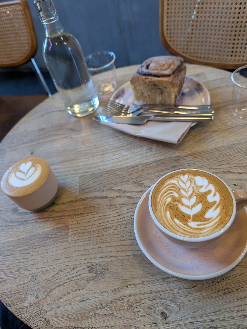 Coffee at Room & Rumours Coffee, specialty coffee shop in Edinburgh
