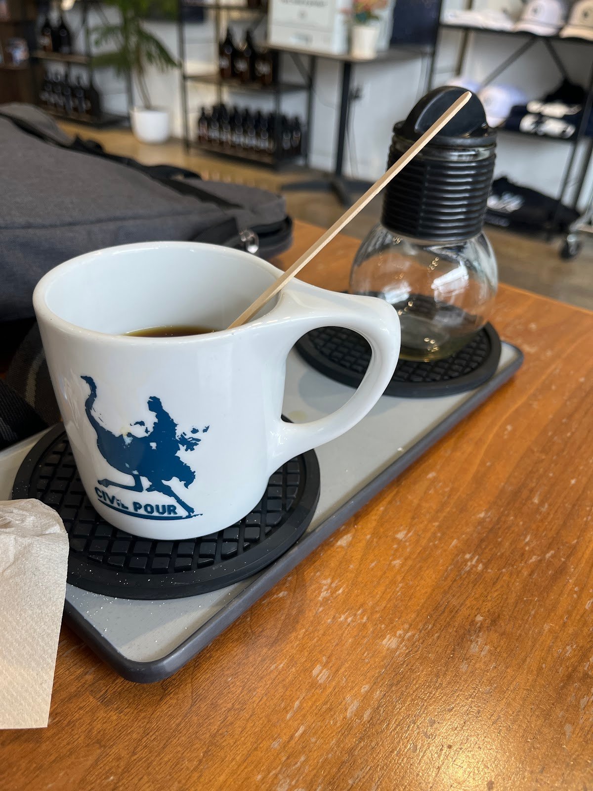 Civil Pour Coffee + Beer specialty coffee shop in Dallas - photo 5