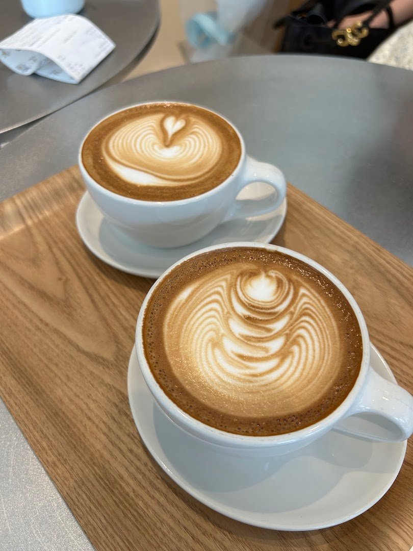 Coffee at Blue Bottle Coffee, specialty coffee shop in Singapore