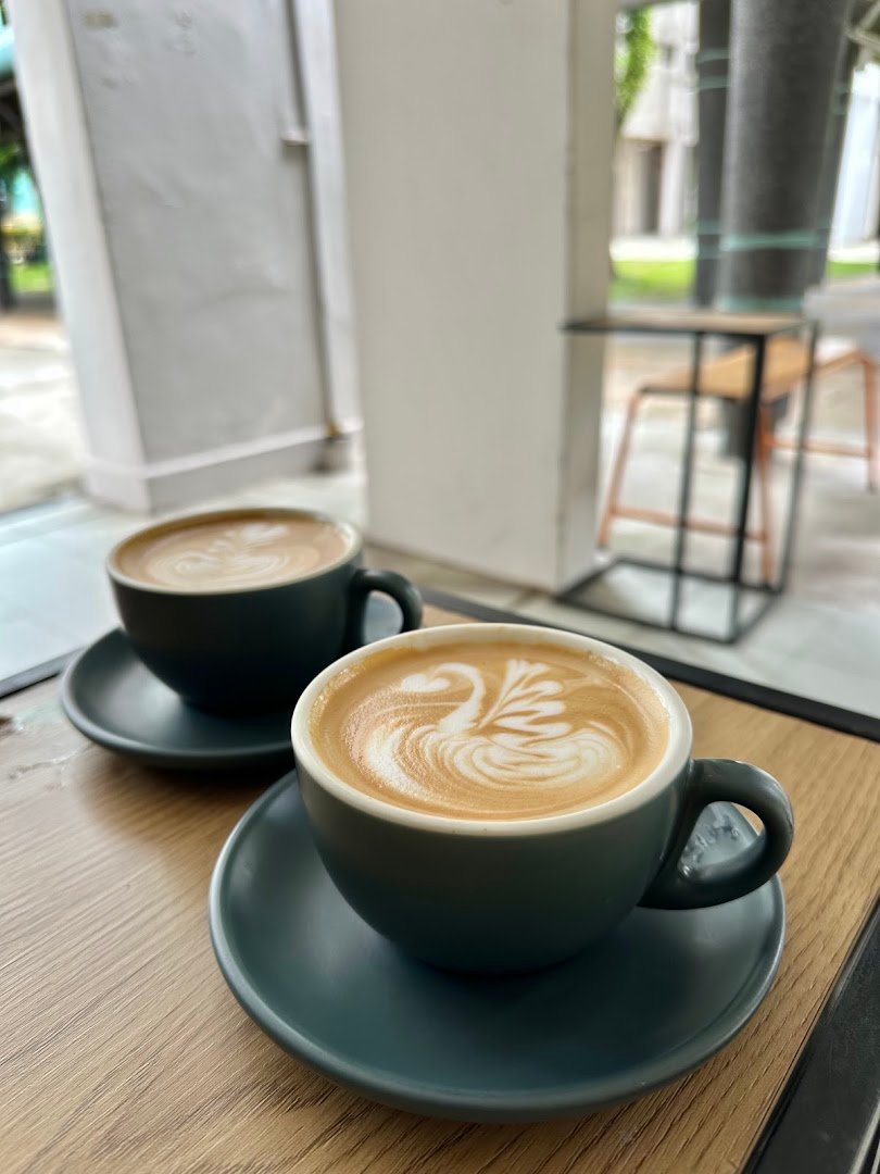 Coffee at Round Boy Roasters, specialty coffee shop in Singapore