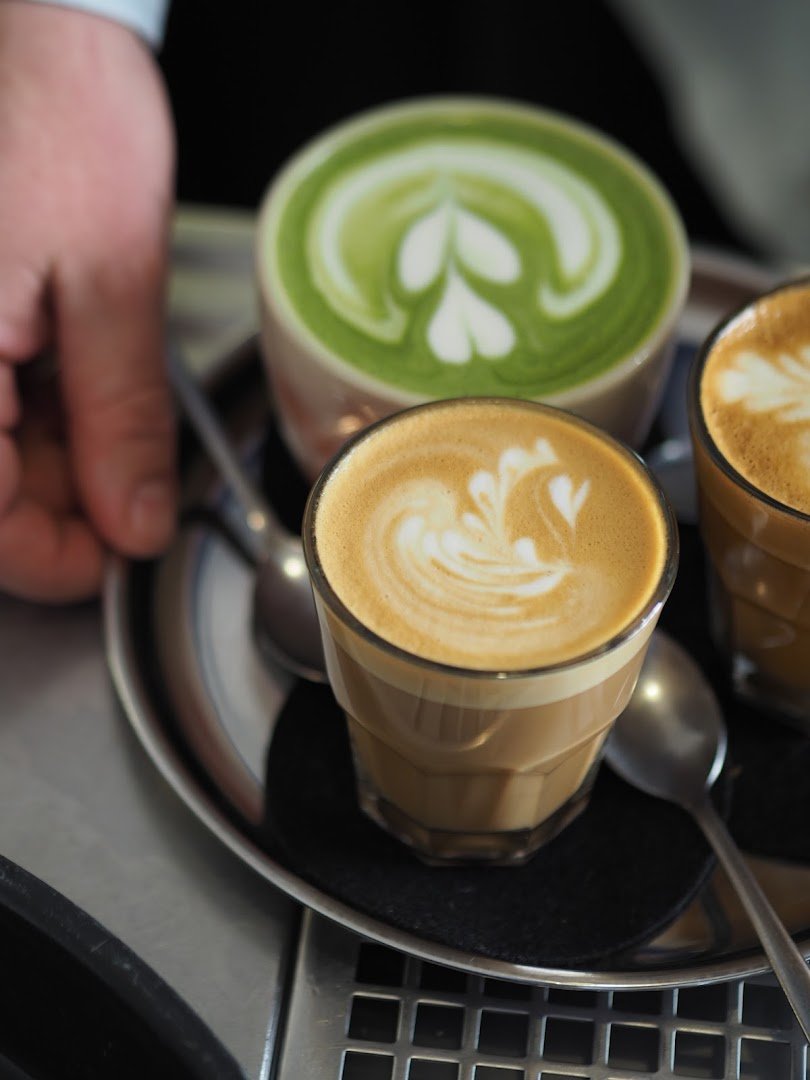 Coffee at Kavárna Čekárna, specialty coffee shop in Prague