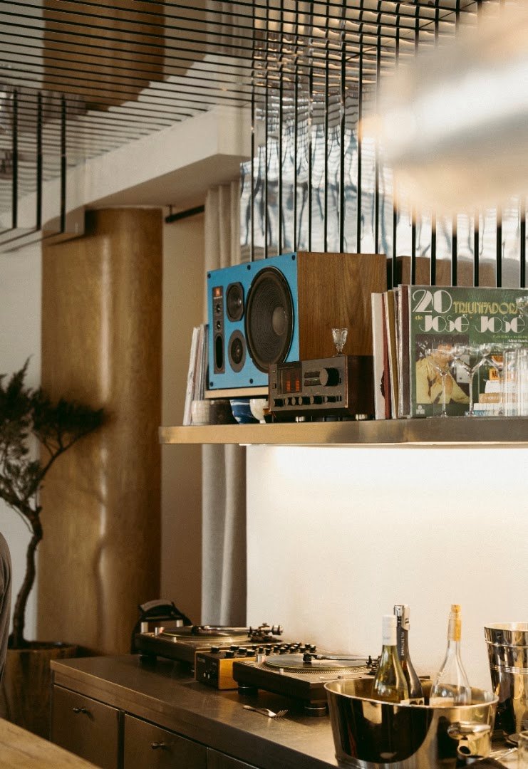 Interior of ANOTHeR, specialty coffee shop in Mexico City