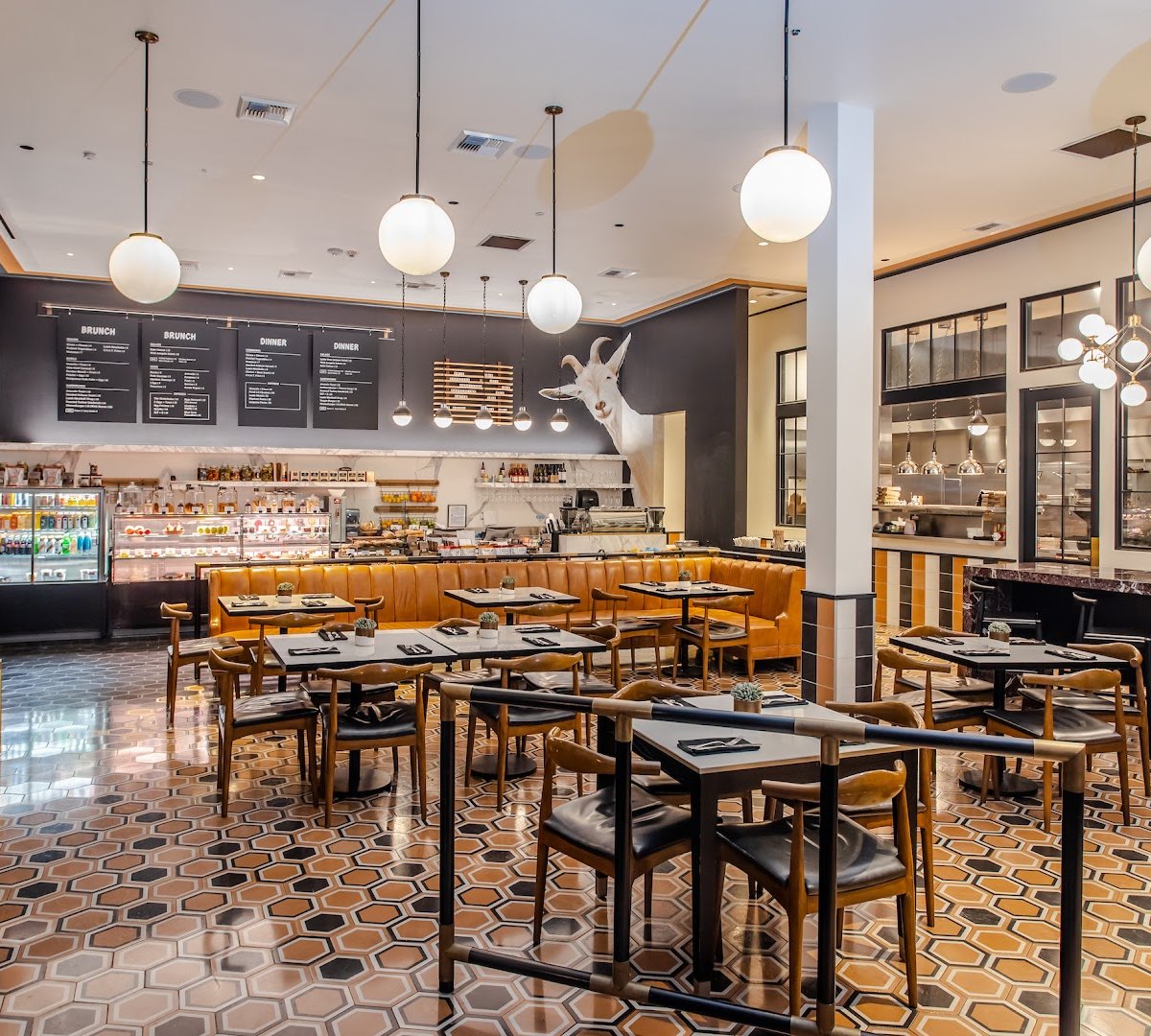 Interior of Goat Tree, specialty coffee shop in Santa Barbara