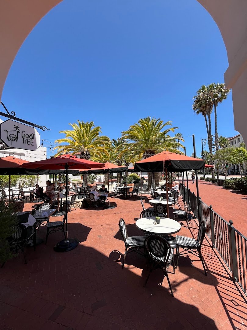 Storefront of Goat Tree, specialty coffee shop in Santa Barbara