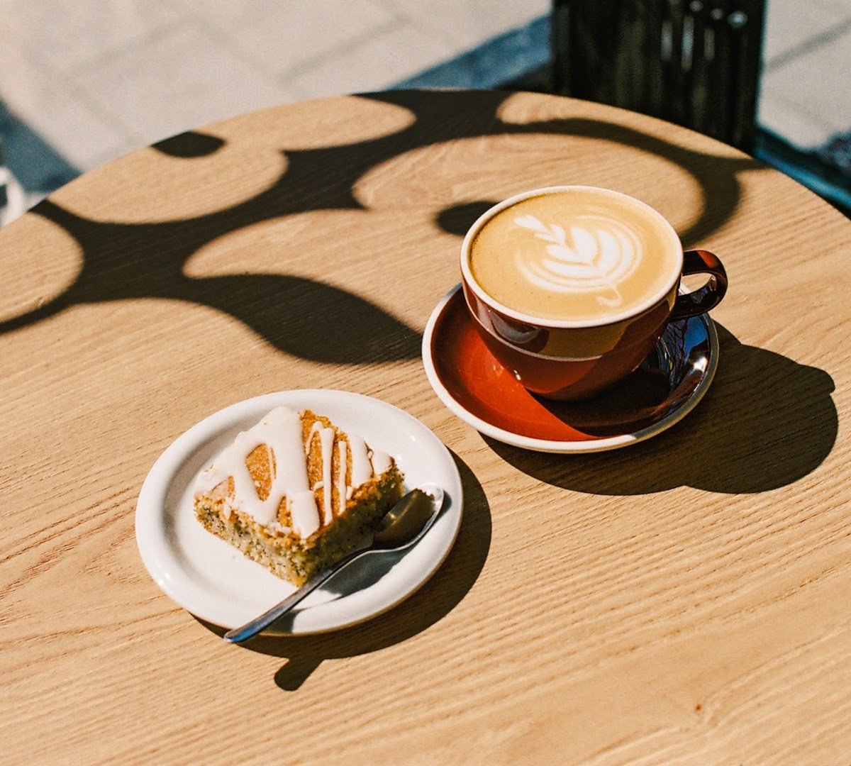 Coffee at Cafe Mina Mina, specialty coffee shop in Montreal