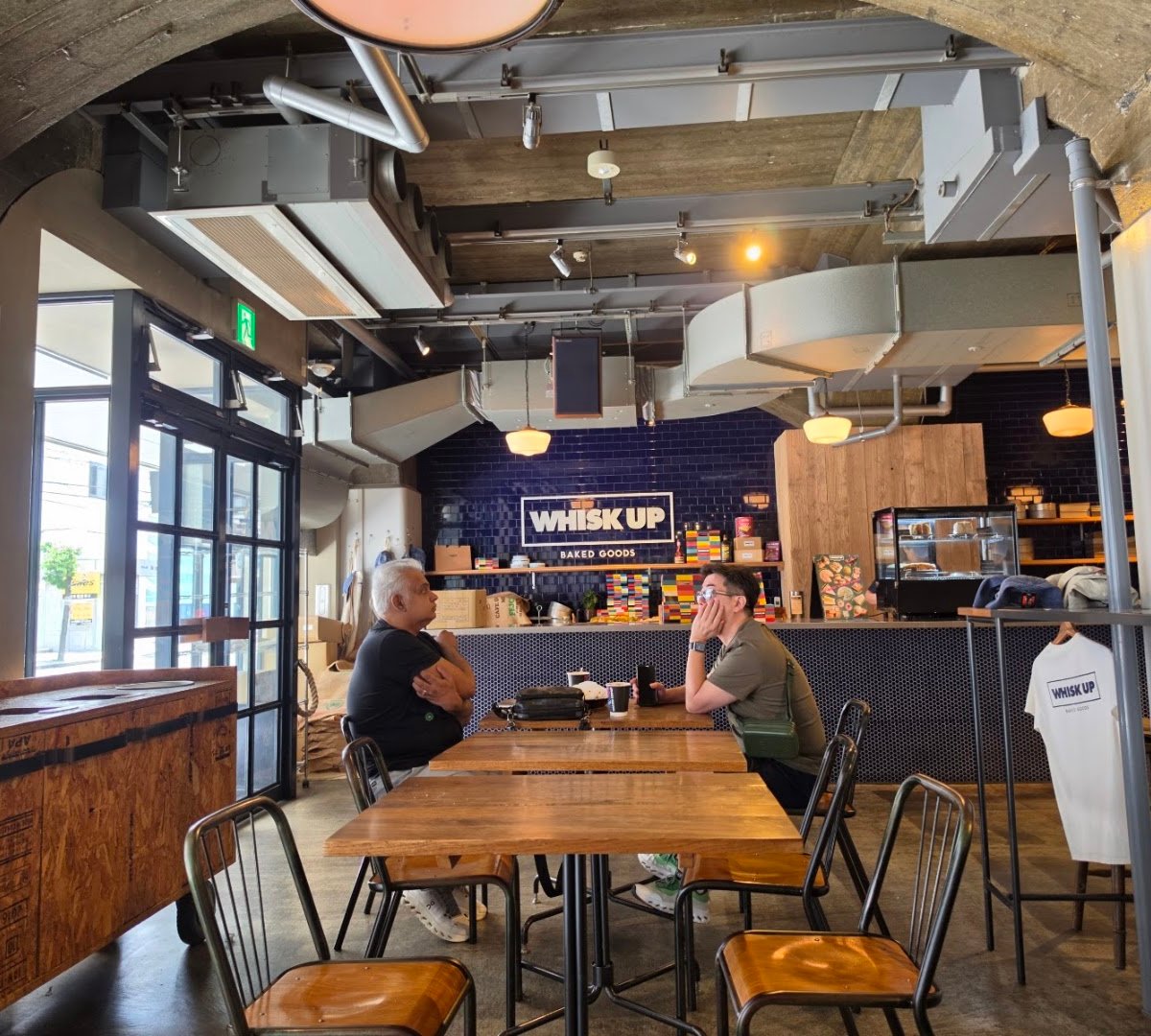 Interior of Brooklyn Roasting Company Namba, specialty coffee shop in Osaka