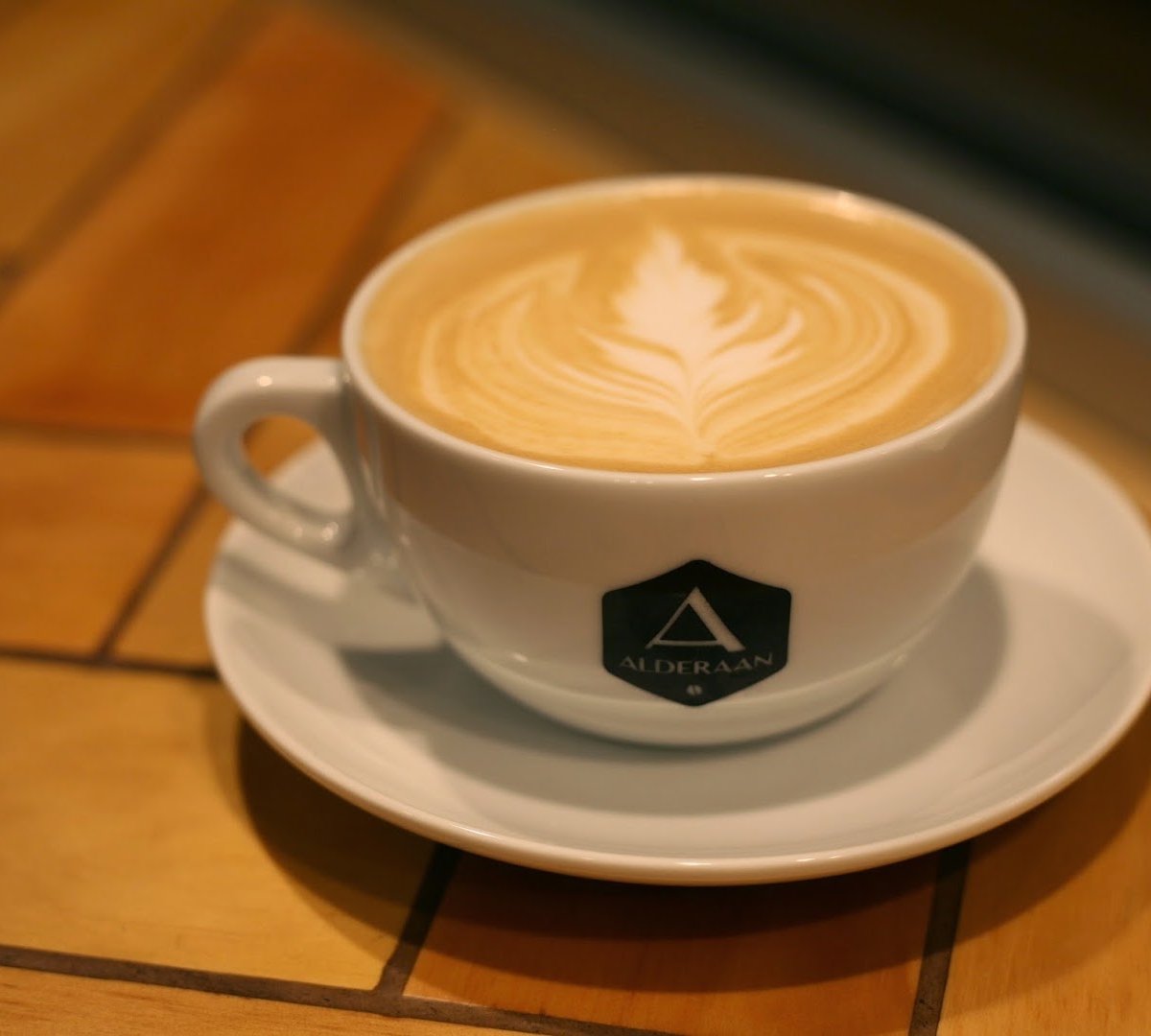 Coffee at Alderaan Coffee, specialty coffee shop in Milwaukee
