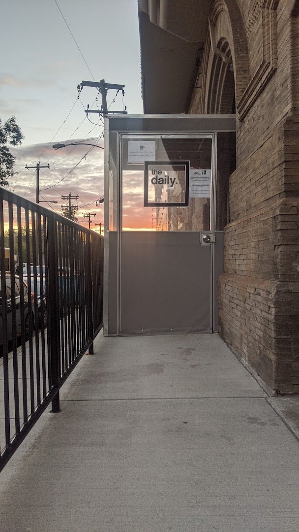 Storefront of the daily., specialty coffee shop in Philadelphia