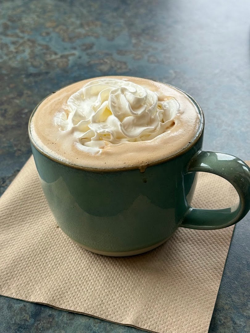 Coffee at The Waterfront Cafe, specialty coffee shop in Ithaca