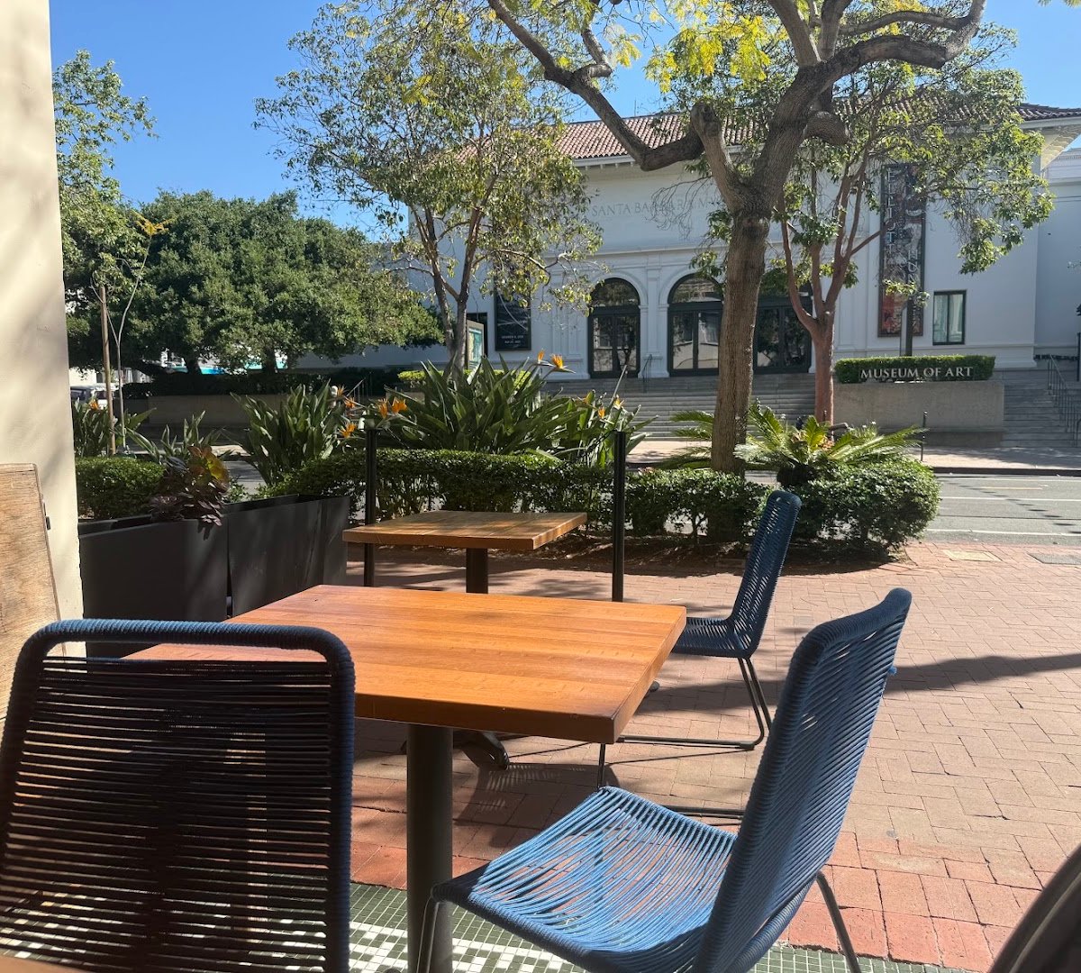 Storefront of Goodland Waffles and Melts, specialty coffee shop in Santa Barbara