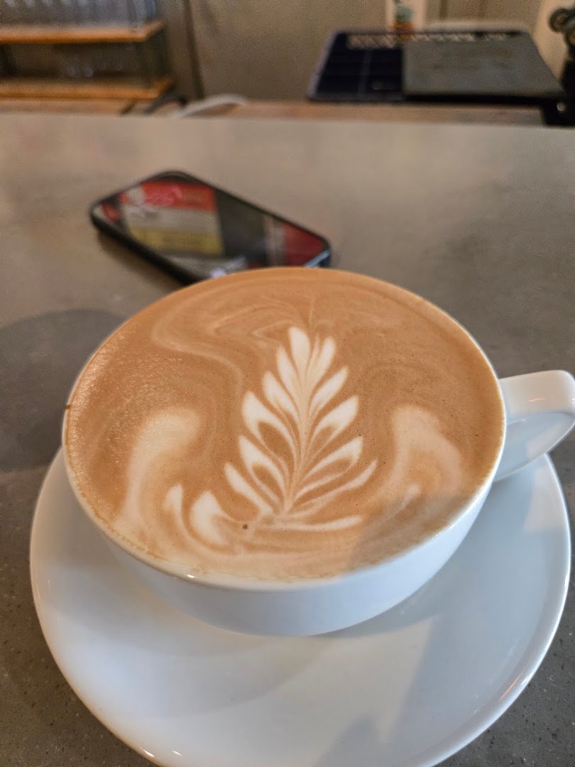 Coffee at Goodland Waffles and Melts, specialty coffee shop in Santa Barbara