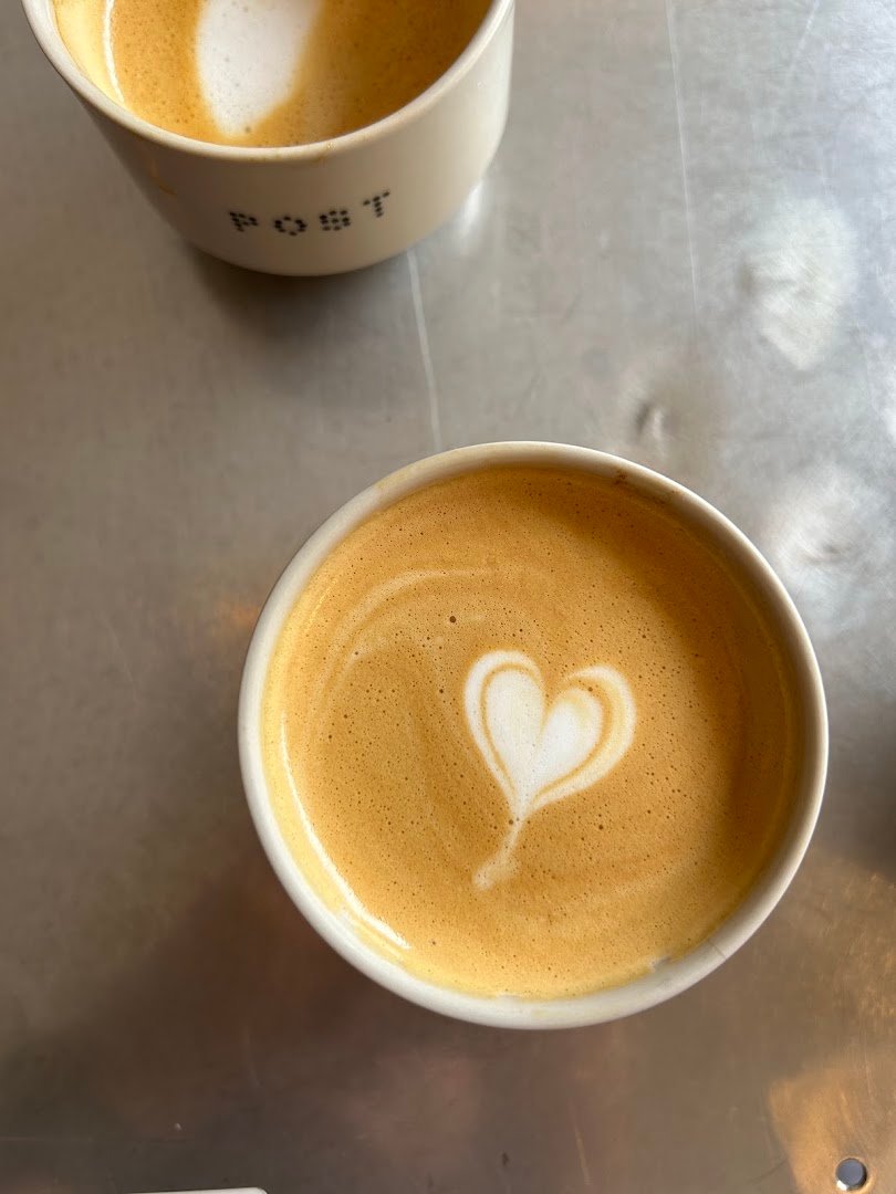 Coffee at post, specialty coffee shop in Mexico City