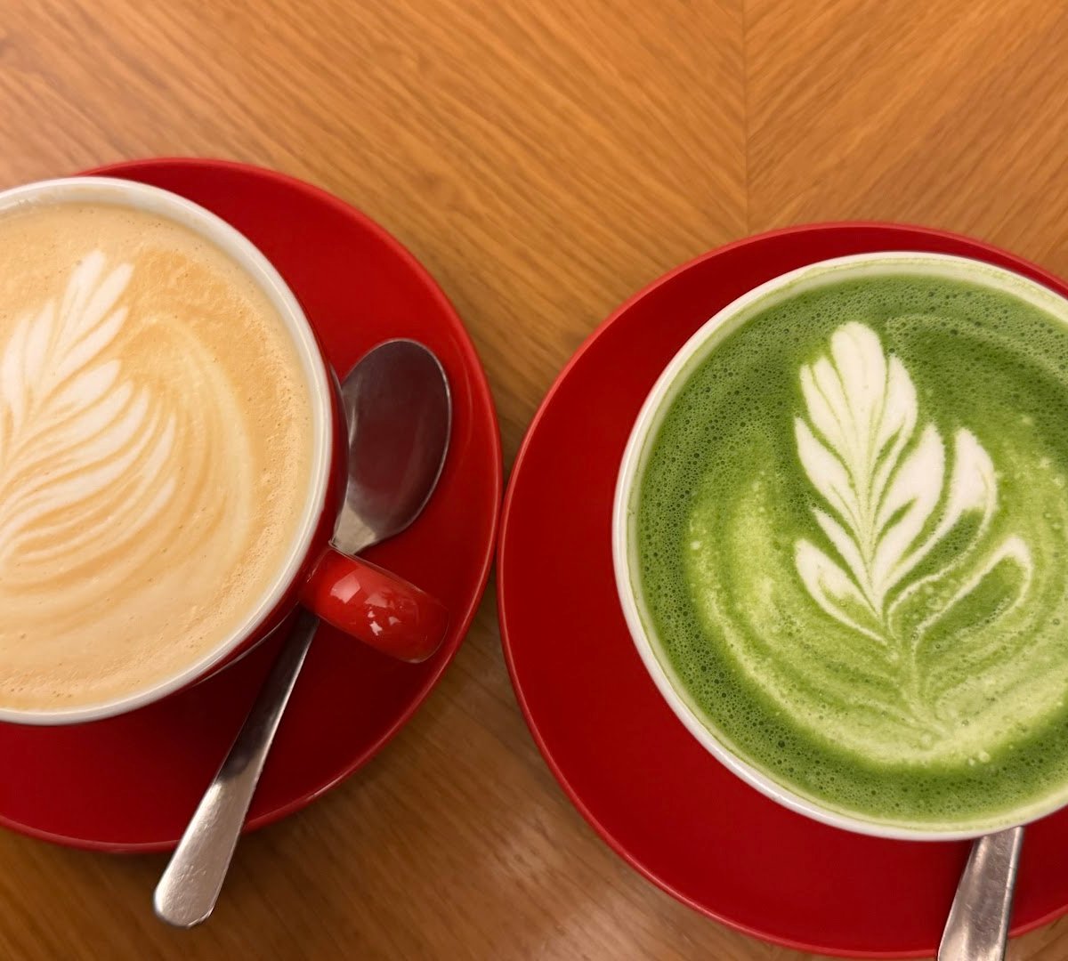 Coffee at Urban Café, specialty coffee shop in Prague