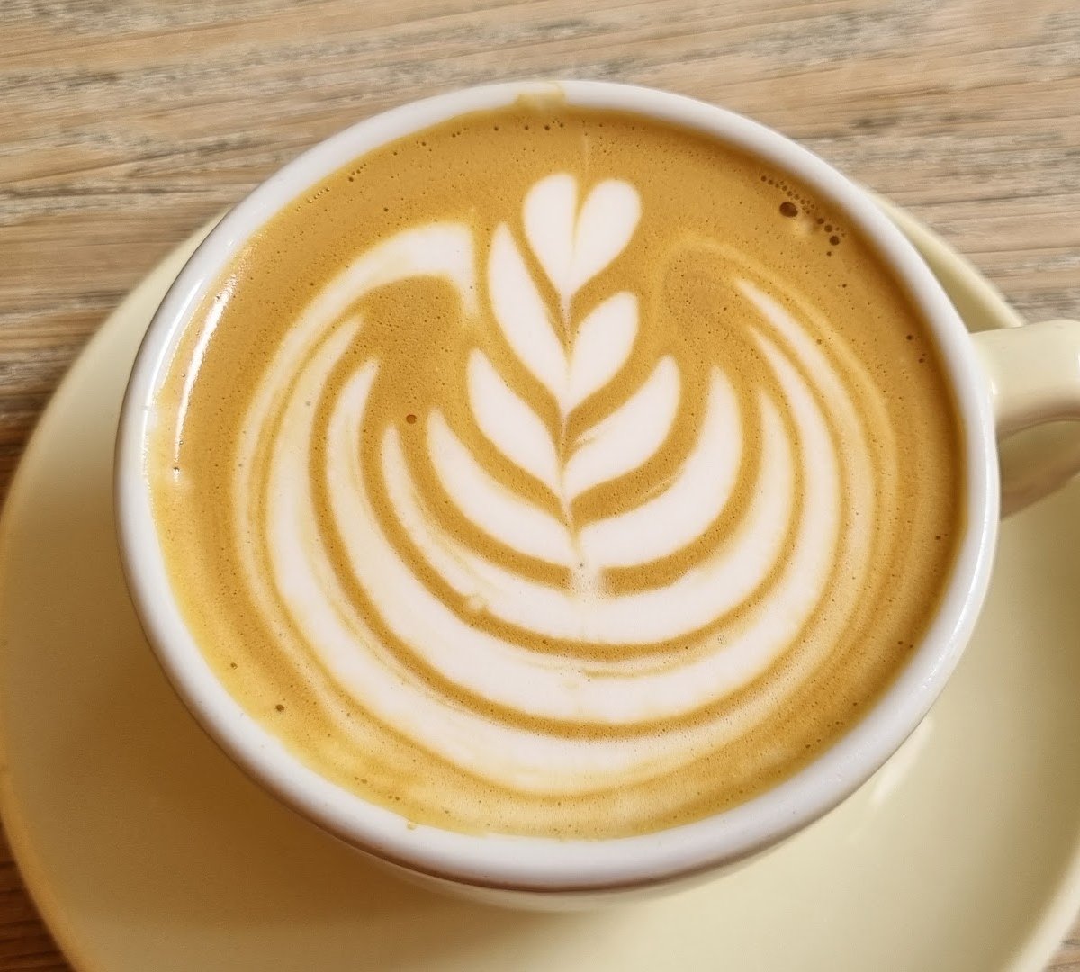 Coffee at Urban Café, specialty coffee shop in Prague