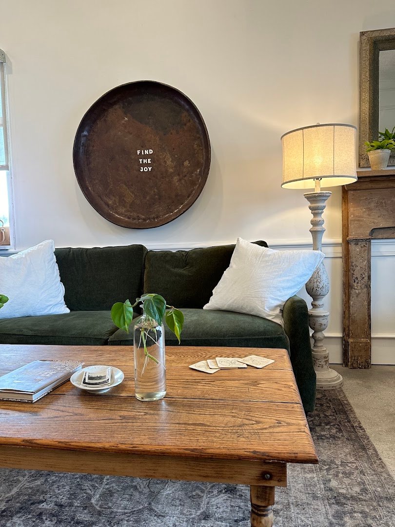 Interior of Emilie's Coffee House & Wine Bar, specialty coffee shop in Cleveland