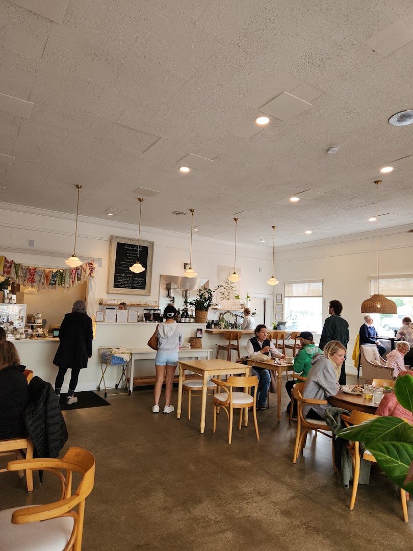 Interior of Emilie's Coffee House & Wine Bar, specialty coffee shop in Cleveland
