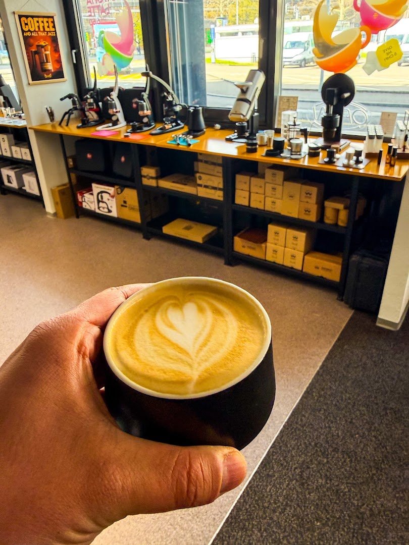 Coffee at Coffee Coaching Club, specialty coffee shop in Zurich